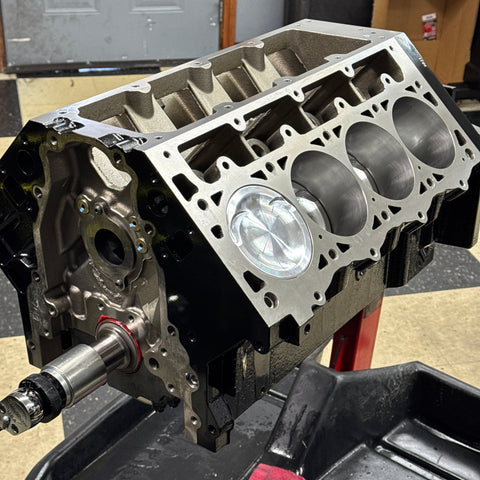 427ci Dart LS Next Iron Short Block for Boost, 1/2" Head Studs Included
