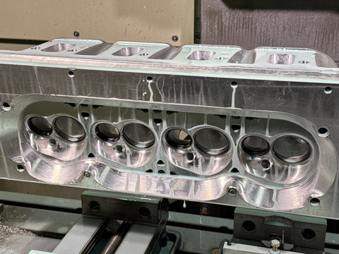 CNC Ported AFR 12 Degree, 6-Bolt LS3 Cylinder Heads - Assembled