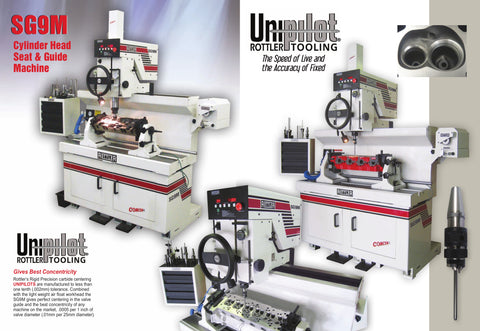 Rottler SG9M Cylinder Head Seat & Guide Machine