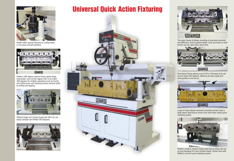 Rottler SG9M Cylinder Head Seat & Guide Machine