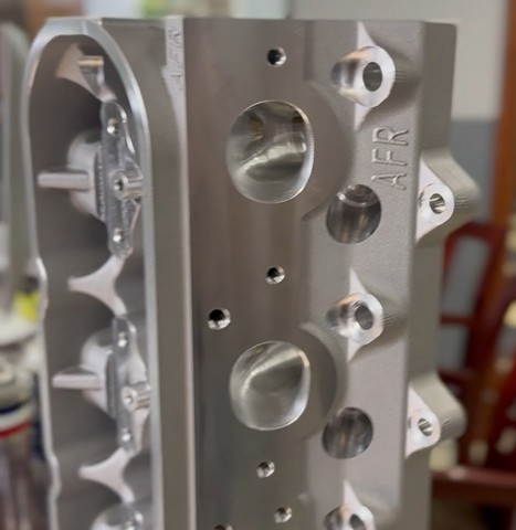 CNC Ported AFR 12 Degree, 6-Bolt LS3 Cylinder Heads - Assembled