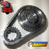 Double Roller Billet Timing Chain - Heavy Duty, LS, Adjustable