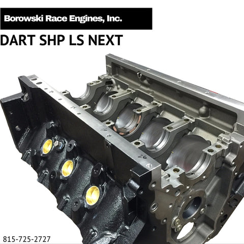 Dart SHP LS Next Cast Iron Engine Block