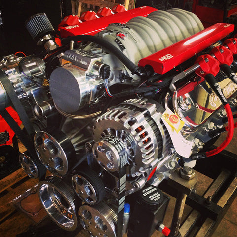 FAST 102 'Big Mouth' Billet LS Throttle Body w/ TPS & IAC