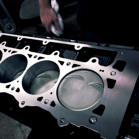 Dart Aluminum LS Next Block, CNC-Machined, P1 S220 1/2" Head Studs Included