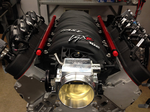 FAST 102 'Big Mouth' Billet LS Throttle Body w/ TPS & IAC