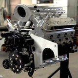 3,000 HP, 427ci LS Engine - Complete, Race Version, Twin 83mm Bullseye NLX Turbochargers