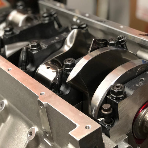 454ci Dart Aluminum LS Next Tall-Deck Short Block, LS Next2 Upgrade, Callies Billet Crank and Ultra H-Beam Rods. Includes BRE's Block Honing Service