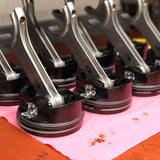 454ci Dart Aluminum LS Next Tall-Deck Short Block, LS Next2 Upgrade, Callies Billet Crank and Ultra H-Beam Rods. Includes BRE's Block Honing Service