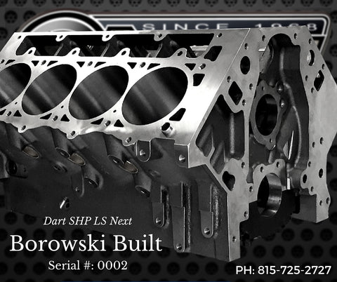 Dart SHP LS Next Cast Iron Engine Block