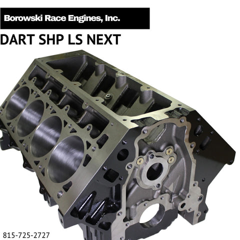 Dart SHP LS Next Cast Iron Engine Block