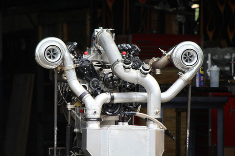 2,000 hp Twin-Turbo, Hydraulic Roller LS Engine - Complete