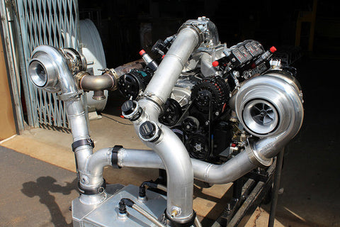 2,000 hp Twin-Turbo, Hydraulic Roller LS Engine - Complete