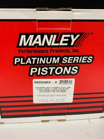 Manley Extreme Duty Series FLAT Top Pistons