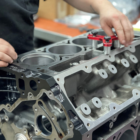 6.0L LS Shortblock - Seasoned GM Block & Crank; Forged Rods & Pistons, Typically in Stock