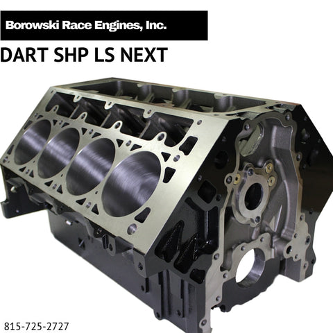 Dart SHP LS Next Cast Iron Engine Block