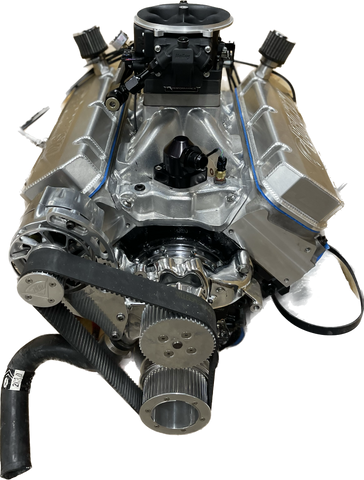 975hp, 555ci BBC Engine, Naturally Aspirated, Mechanical Cam, Pump Gas, EFI