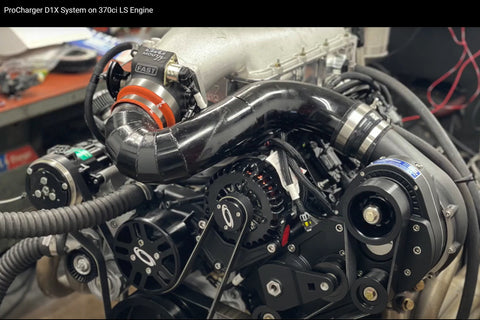1,151 HP, 370ci D1-X ProCharged LS - Complete