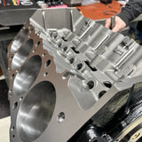555ci Blown, Fuel Injected BBC, Hydraulic Roller Engine - Complete