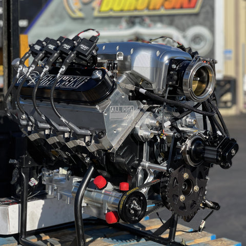 3,000 HP, 427ci LS Engine - Complete, Race Version, Twin 83mm Bullseye NLX Turbochargers