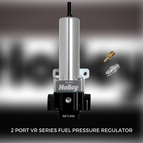 Holley VR Series Billet Fuel Pressure Regulators