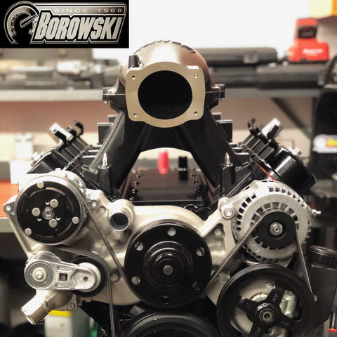 1,500 HP, Single 83mm Bullseye NLX Turbocharger, 427ci LS Engine, E85, Comp Hydraulic Roller Cam. Complete as Shown