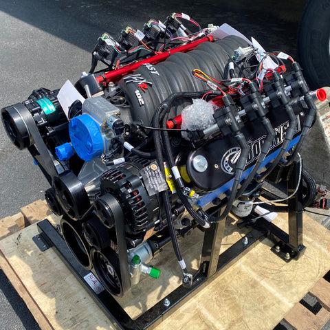 720 HP, Naturally-Aspirated, 408 cid, Hydraulic-Roller, LS Street Engine - Bare to Complete