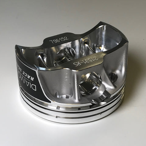 Diamond Race Series LS Pistons - 2,000HP Rated, LS7, Flat Top