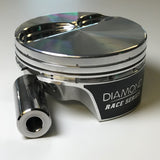 Diamond Race Series LS Pistons - 2,000HP Rated, LS7, Flat Top