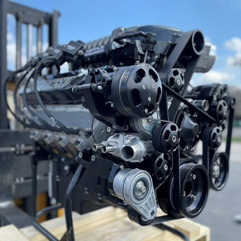 1,175 HP 3.0L Whipple Supercharged LS Engine. Includes Serpentine System & Holley EMS