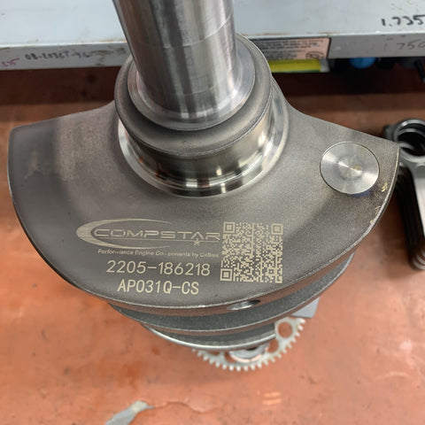 370ci LS Shortblock for Boost with Callies 8 CWT Crank