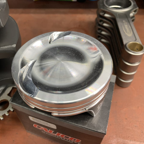 370ci LS Shortblock for Boost with Callies 8 CWT Crank