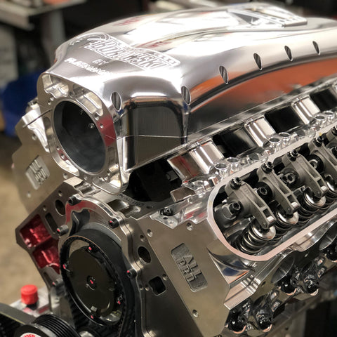 2,500 HP, 427ci Street-Strip LS Engine - Complete, Twin 83mm Bullseye NLX Turbochargers