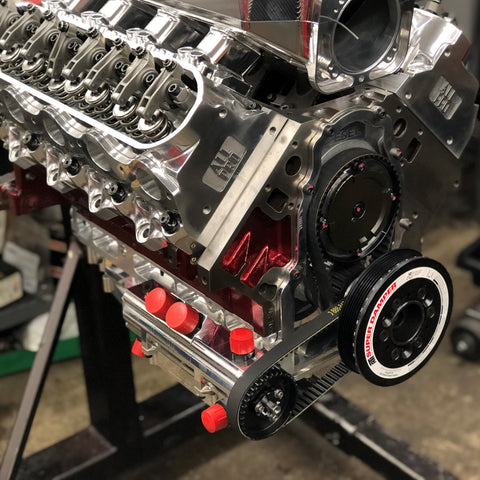 2,500 HP, 427ci Street-Strip LS Engine - Complete, Twin 83mm Bullseye NLX Turbochargers