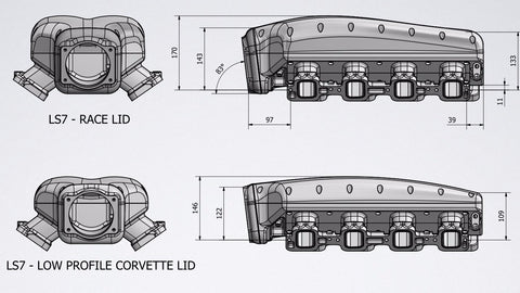 Borowski Billet LS Intake Manifold