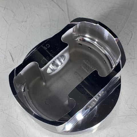 Manley Extreme Duty Series 10cc DISH Pistons - STOCK STROKE