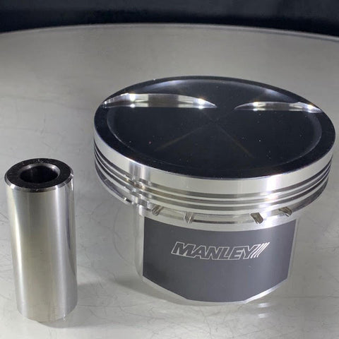 Manley Extreme Duty Series 10cc DISH Pistons - STOCK STROKE