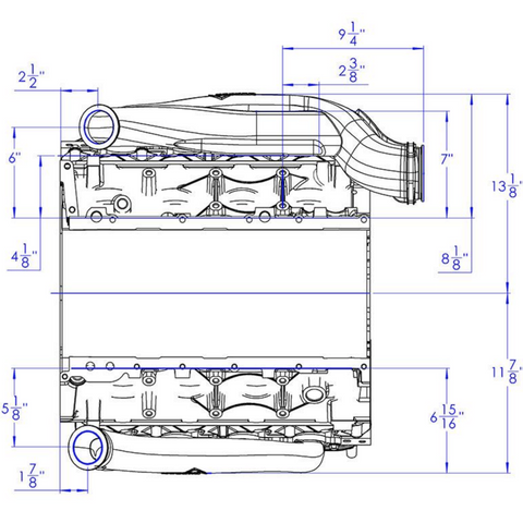 GM LS Turbo Exhaust Manifolds by Hooker Headers