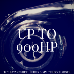 TCT BatMoWheel Series Turbocharger - 64mm (2.5" Mid Frame)