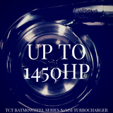 TCT BatMoWheel Series Turbocharger - 80mm