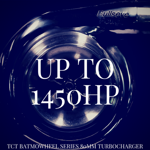 TCT BatMoWheel Series Turbocharger - 80mm