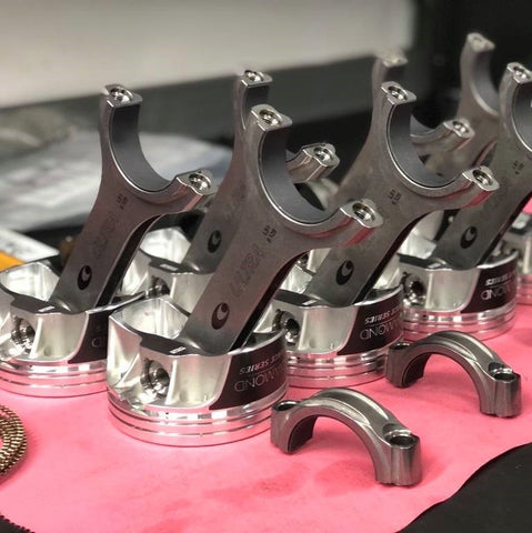 Dart SHP Short Block - Callies Magnum CCW Crank, 1/2" Head Studs Included