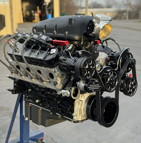 700 HP, Naturally-Aspirated, 408 cid, Hydraulic-Roller, LS Street Engine - Complete