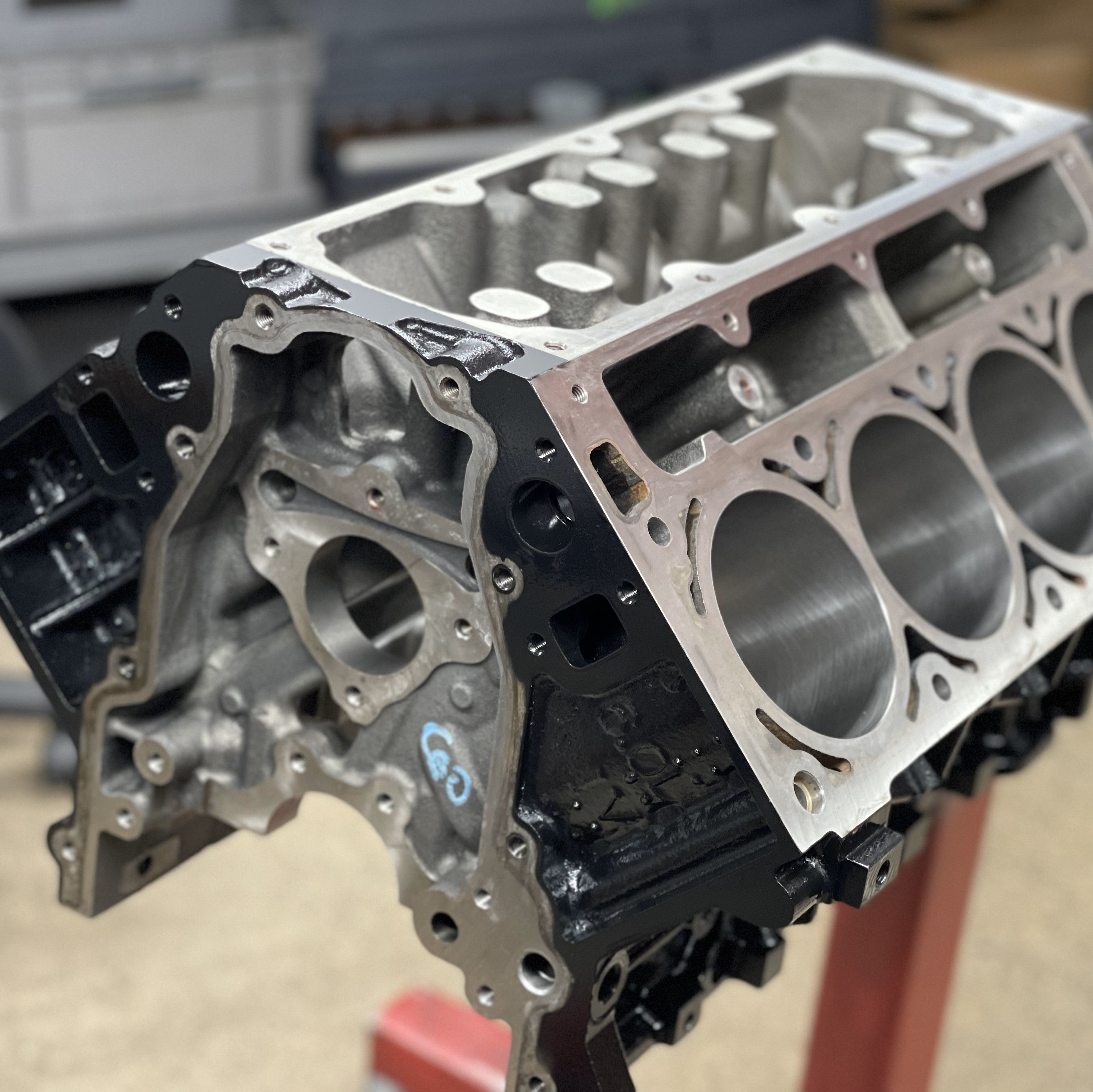Iron Ls Engine Block 6.0L LS Shortblock - Seasoned GM Block & Crank; Forged Rods & Pistons ...