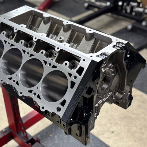 427ci Dart LS Next Iron Short Block for Boost, 1/2" Head Studs Included