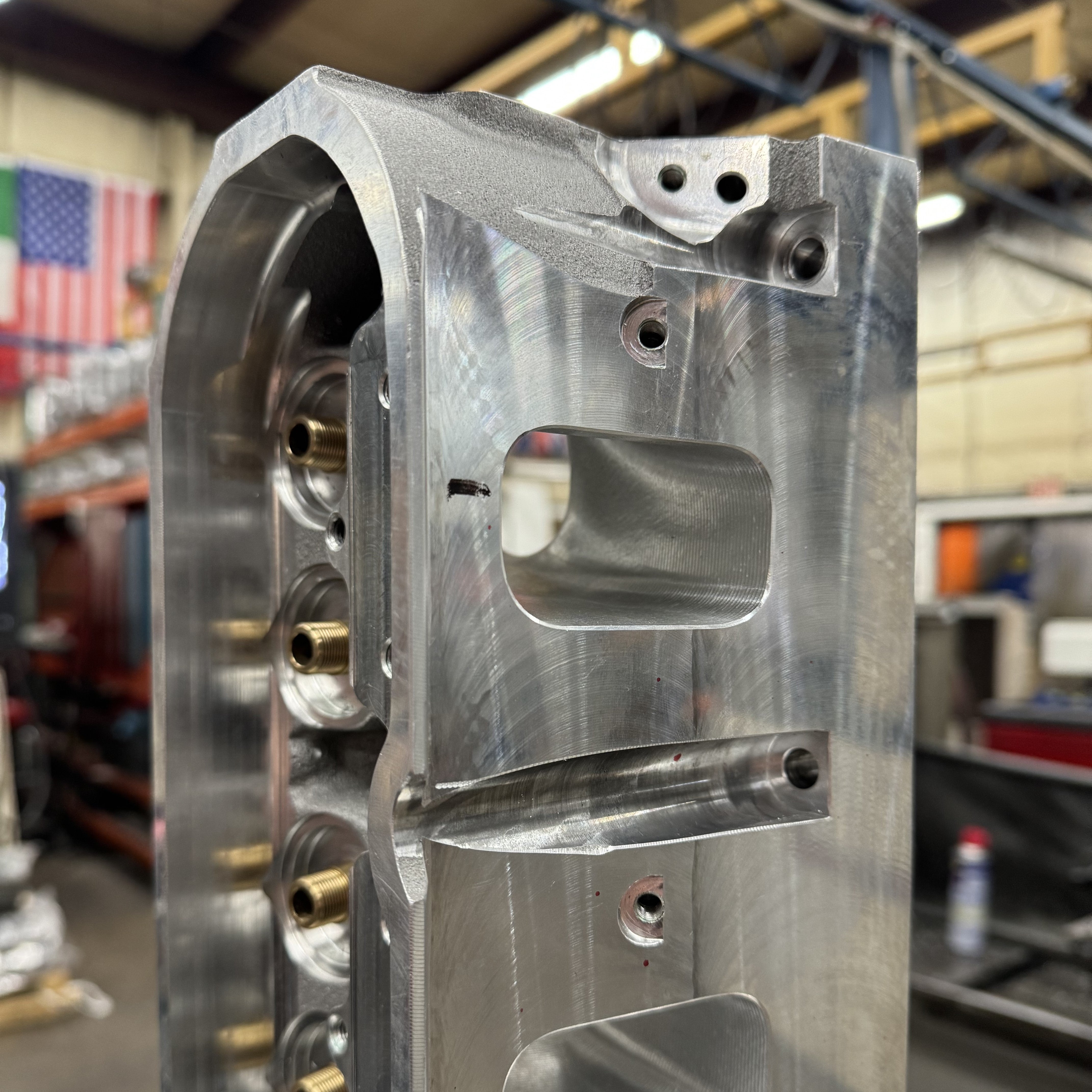 All Pro LS7 Cylinder Heads - Accepts GM Rockers | Borowski Race Engines