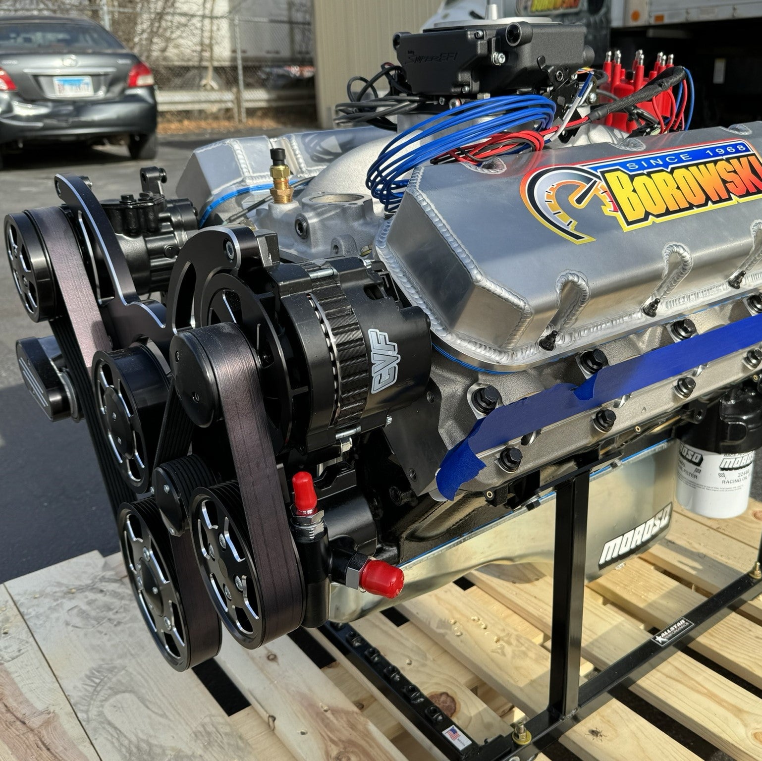 830 HP, 775 TQ, 555ci Big Block Chevy, Multi-Port Fuel Injected Engine ...