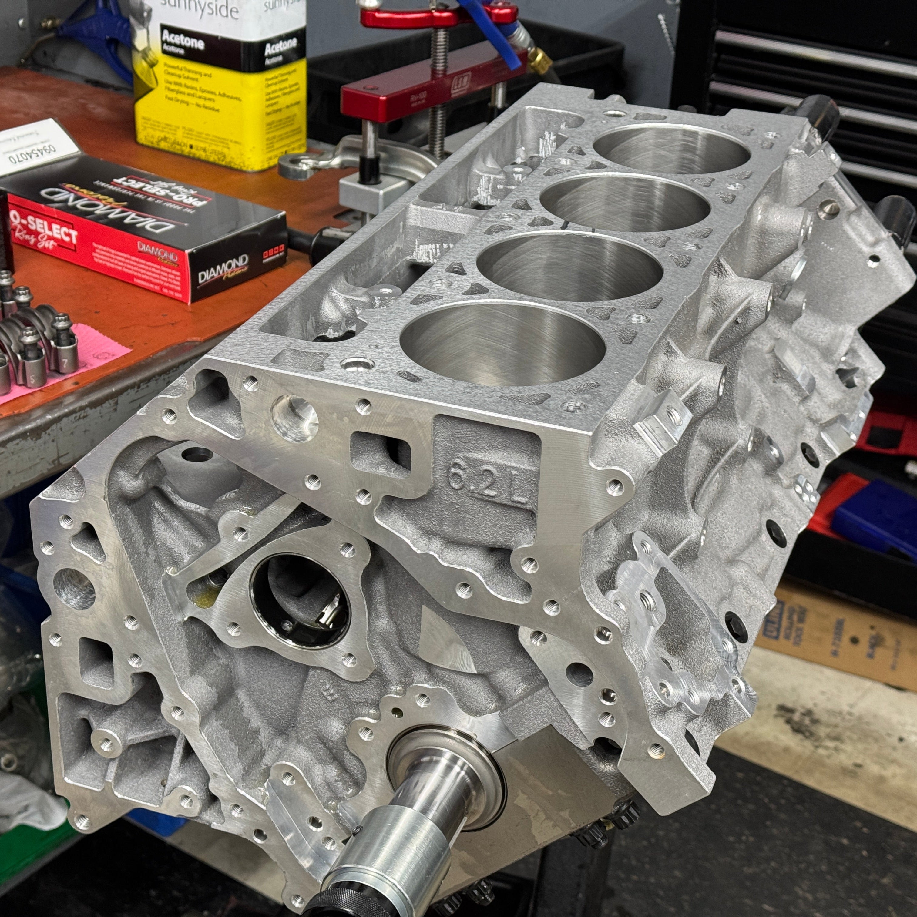 Lt Engine Block LT1/LT4/LT5 Aluminum 6.2L Block, Upgraded & Assembly Ready | Borowski ...
