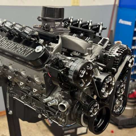 700 hp Old-School Looking, Fuel Injected, 408ci LS, Complete