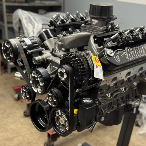 700 hp Old-School Looking, Fuel Injected, 408ci LS, Complete